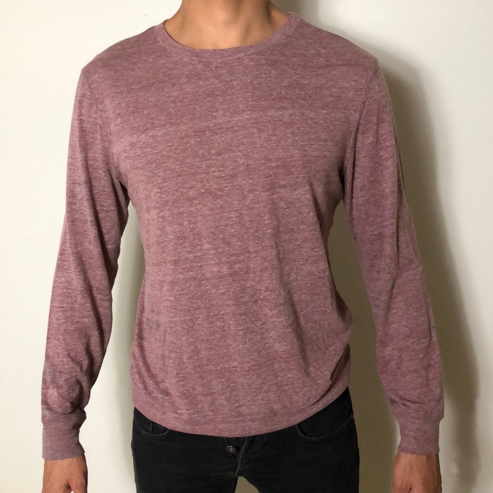 Light Maroon Fitted Sweater